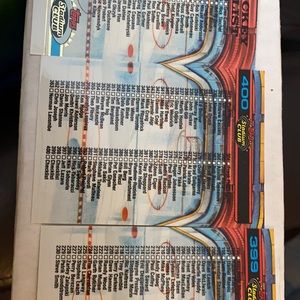 Vintage hockey card set